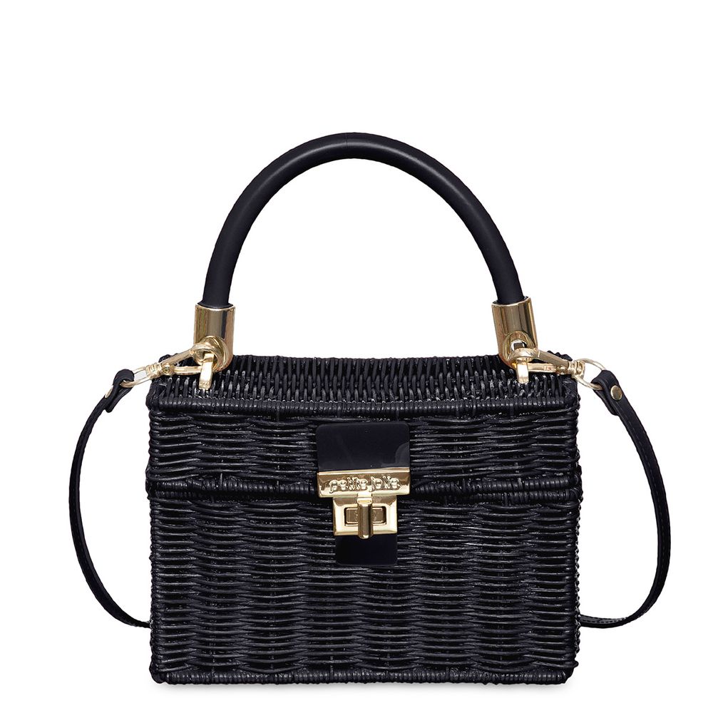 Bolsa Feminina Petite Jolie Transversal Capri Palha J-lastic