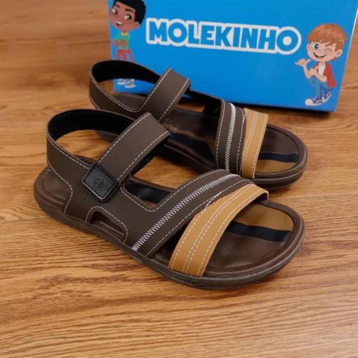 Papete Molekinho Infantil Menino Sandália Juvenil 2402.849