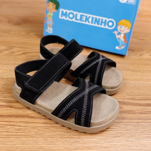 Papete Molekinho Infantil Menino Bebê Sandália 2636.111