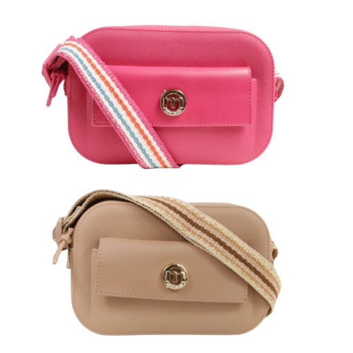 Bolsa Moleca Feminina Pvc Pequena Alça Grossa Cores 50058.2