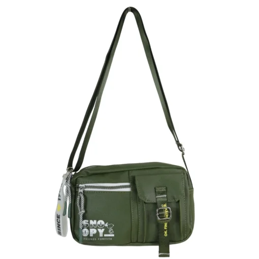 Bolsa Semax Snoopy Feminina Pequena Transversal SP25001