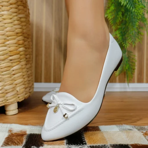 Sapatilha Moleca Loafer Feminino Elegante Bico Fino 5635.863