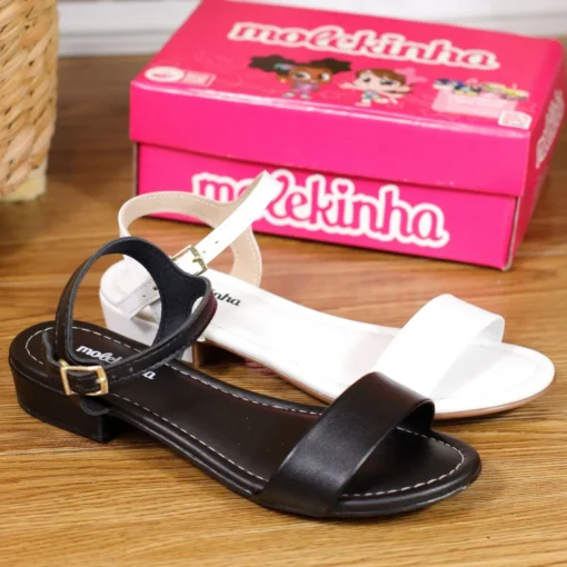 Sandália Molekinha Infantil Menina Clássica Tira 2318.100