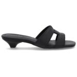 Tamanco Usaflex Couro Liso Kitten Heel Peep Toe AN28003 - Imagem 4
