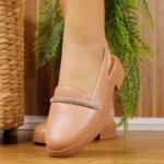 Mule Beira Rio Sapato Slingback Feminino Brilho 4312.106