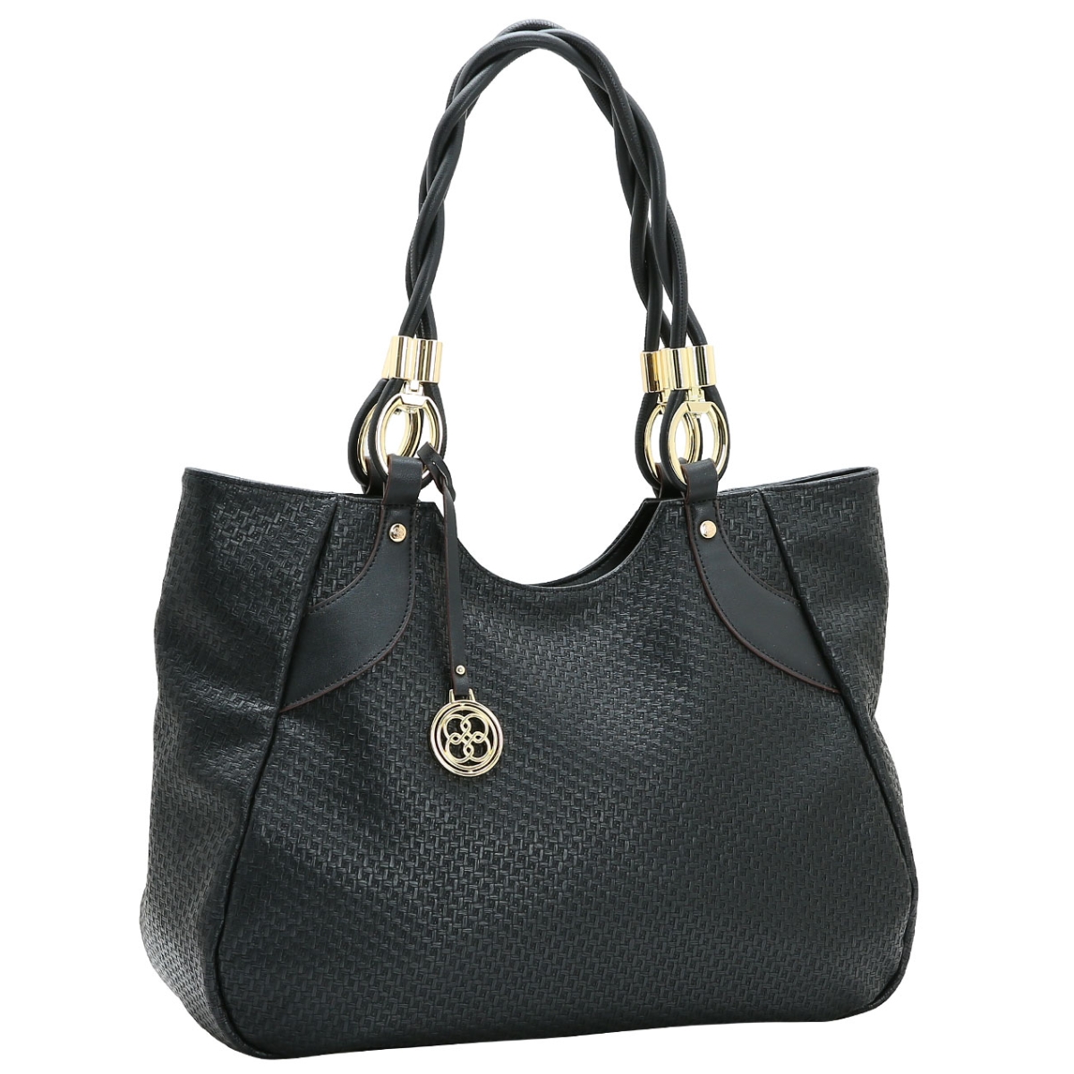 15531907731-3485549.jpg Bolsa Feminina Chenson Grande Ombro 3485549 Luxo Ferragem - Imagem 1
