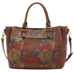 Bolsa Feminina Chenson Grande 3485589 Boho Patchwork - Imagem 2