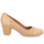 Scarpin Usaflex Salto Bloco Médio Sapato Feminino UC1101 - Imagem 7