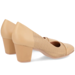 Scarpin Usaflex Salto Bloco Médio Sapato Feminino UC1101 - Imagem 6
