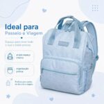 Mochila Maternidade Fisher Price Dozzy Boys Original Grande - Imagem 5