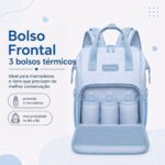 Mochila Maternidade Fisher Price Dozzy Boys Original Grande - Imagem 6