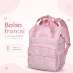 Bolsa Mochila Maternidade Fisher-Price Dozzy Girl Grande Espaçosa 6190540 - Imagem 4