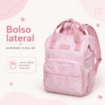 Bolsa Mochila Maternidade Fisher-Price Dozzy Girl Grande Espaçosa 6190540 - Imagem 6