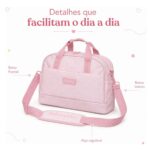 Bolsa Mala Maternidade Fisher Price Média Dozy Girl Original - Imagem 2