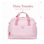 Bolsa Mala Maternidade Fisher Price Média Dozy Girl Original - Imagem 6