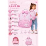 Mini Mochila Lilica Ripilica Happy Escolar Infantil Orelha - Imagem 3