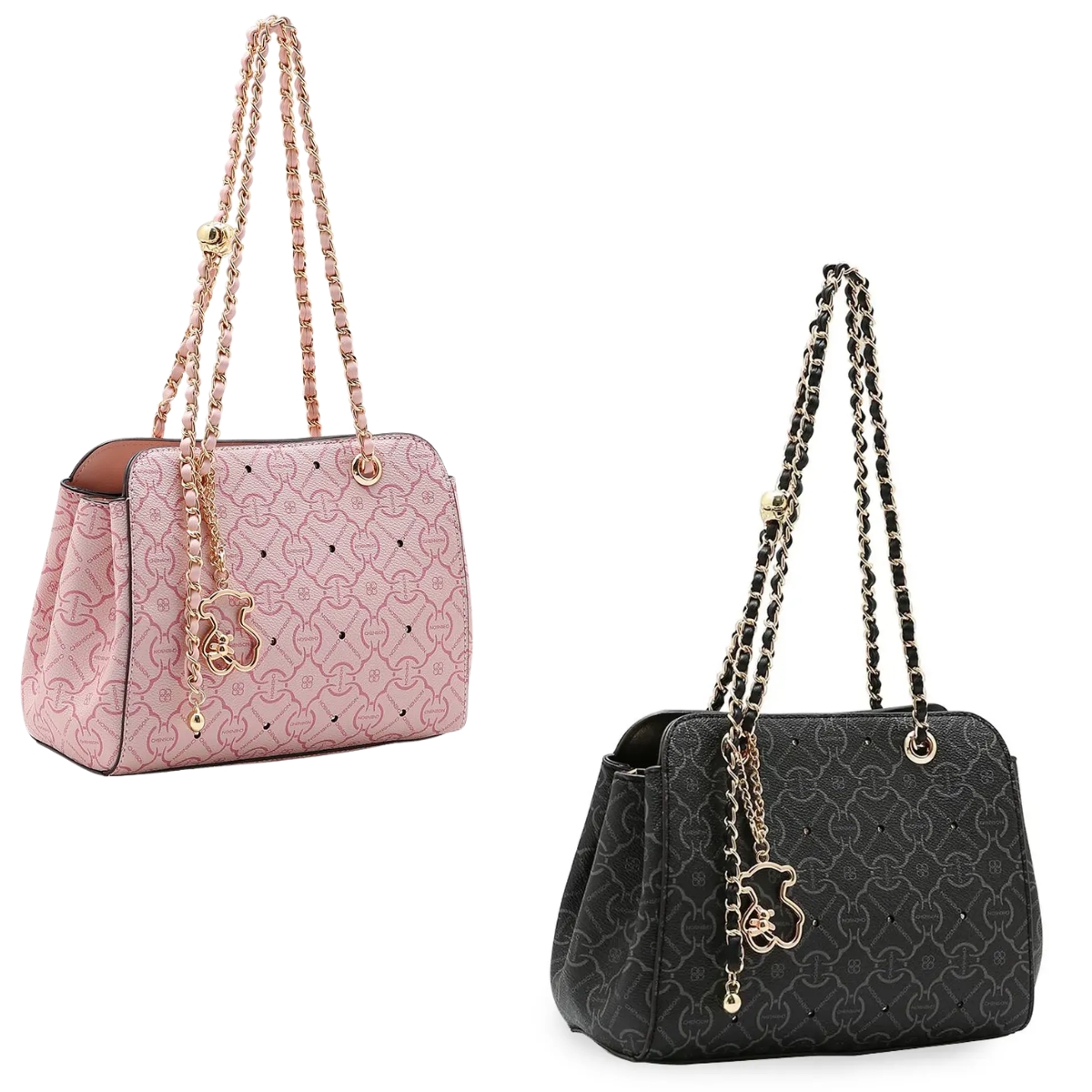 15539949723-6190550-29.jpg Bolsa Chenson Feminina Ombro Corrente Chaveiro 3485359 - Imagem 1