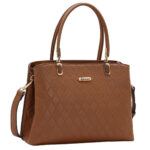 Bolsa Chenson Satchel Média Puffer Geométrico Classe 3485261 - Imagem 2
