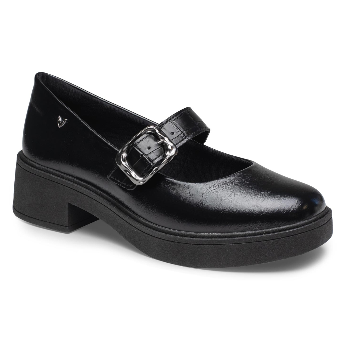 15540413688-j1471.jpg Sapato Mississipi Scarpin Feminino Mary Jane Baixo J1471 - Imagem 1