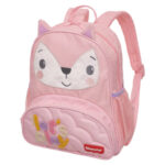 Mochila Fisher Price Infantil Menina Fun Time Escolar Orelha