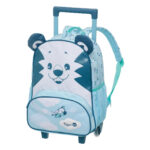 Mochila Tigor T. Tigre Rodinhas Infantil Bebê Menino Escolar