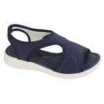 Sandália Comfortflex Feminina Anatômica Lycra Calce Fácil