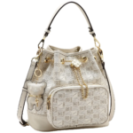 FB Bolsa Saco Chenson Art Monograma Feminina 3485511