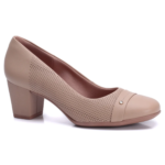 Scarpin Usaflex Salto Bloco Médio Sapato Feminino UC1101 - Imagem 10
