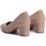 Scarpin Usaflex Salto Bloco Médio Sapato Feminino UC1101 - Imagem 12