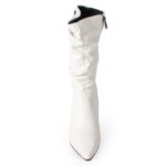 Bota Dakota Cano Longo Enrugada Amassada Salto Bloco D2753 - Imagem 3