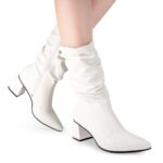 Bota Dakota Cano Longo Enrugada Amassada Salto Bloco D2753 - Imagem 6