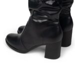 Bota Dakota Slouch Enrugada Amassada Salto Bloco Médio D2196 - Imagem 3