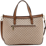 Bolsa Chenson Grande Satchel Geométrica Feminina 3485622 - Imagem 3