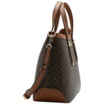 Bolsa Chenson Grande Satchel Geométrica Feminina 3485622 - Imagem 8