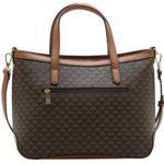 Bolsa Chenson Grande Satchel Geométrica Feminina 3485622 - Imagem 9