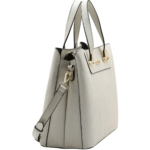 Bolsa Chenson Média Satchel Relevo Corrente Feminina 3485634 - Imagem 2