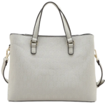 Bolsa Chenson Média Satchel Relevo Corrente Feminina 3485634 - Imagem 3