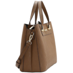 Bolsa Chenson Média Satchel Relevo Corrente Feminina 3485634 - Imagem 8