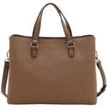 Bolsa Chenson Média Satchel Relevo Corrente Feminina 3485634 - Imagem 9