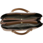 Bolsa Chenson Média Satchel Relevo Corrente Feminina 3485634 - Imagem 10