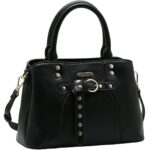 Bolsa Chenson Média Stud Grace Satchel Feminina 3485710 - Imagem 7