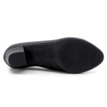 Scarpin Usaflex Salto Bloco Médio Liso Elegante Q6692 - Imagem 6