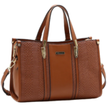 Bolsa Chenson Média Mini Trama Elegance Feminina 3485651 - Imagem 7