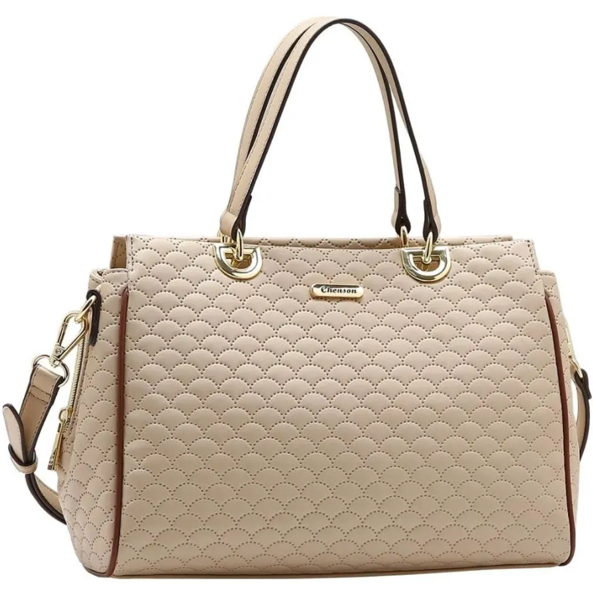 15561861664-2.png Bolsa Chenson Matelassê Média Satchel Fofa Feminina 3485668 - Imagem 1