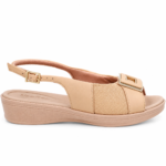 Peep Toe Usaflex Sandália Feminina Slingback Joante UD04003 - Imagem 2