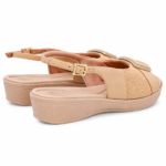 Peep Toe Usaflex Sandália Feminina Slingback Joante UD04003 - Imagem 3