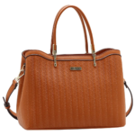 Bolsa Chenson Satchel Elegance Textura Feminina 3485690 - Imagem 7
