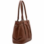 Bolsa Chenson Ombro Grande Croco Essence Feminina 3485705 - Imagem 8