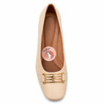 Scarpin Usaflex Salto Bloco Detalhe Fivela AL0803 - Imagem 4
