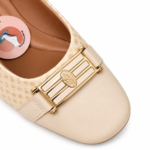 Scarpin Usaflex Salto Bloco Detalhe Fivela AL0803 - Imagem 5